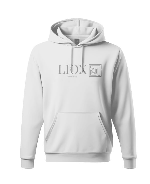 Witte hoodie