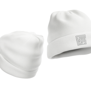 Witte beanie