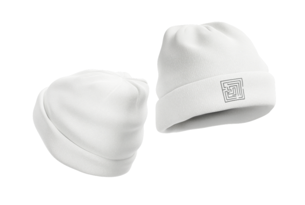 Witte beanie